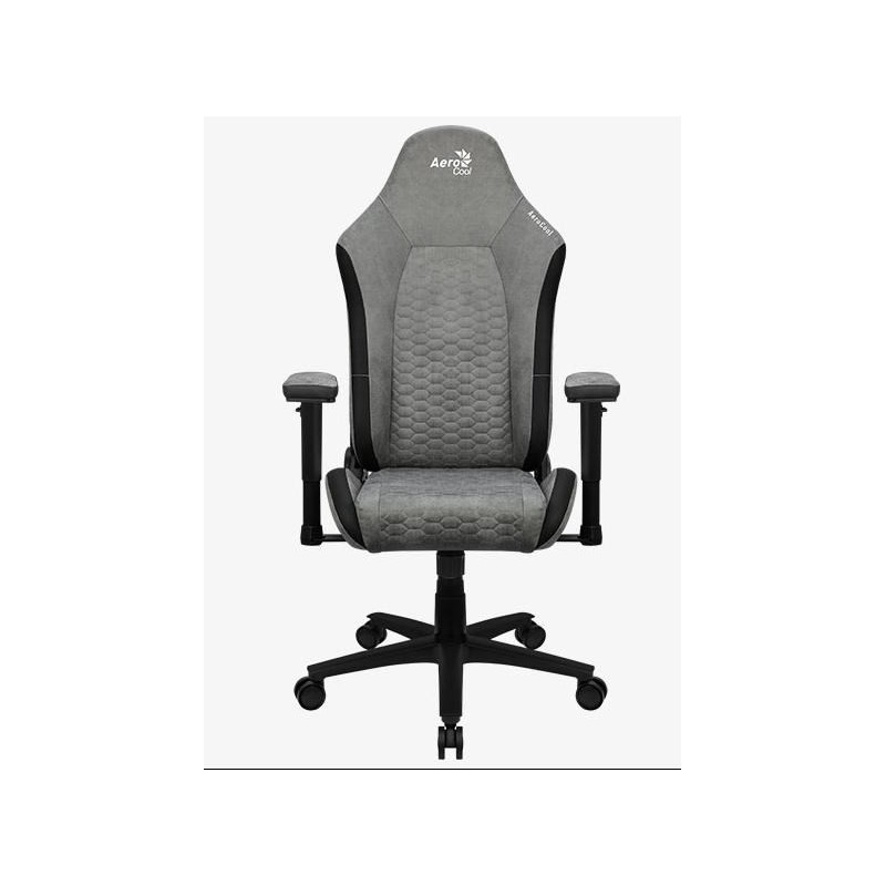 Aerocool Crown AeroSuede Universal gaming chair Padded seat Stone Grey