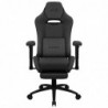 Aerocool ROYALASHBK Premium Ergonomic Gaming Chair Legrests Aeroweave Technology Black