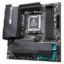 Gigabyte B650M AORUS ELITE AX Motherboard - Supports AMD AM5 CPUs, 12+2+1 Digital VRM, up to 8000MHz DDR5 (OC), 1xPCIe