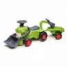FALK Claas Ride-on Tractor with Trailer, Loader and Bucket