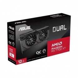 ASUS Dual -RX7700XT-O12G AMD Radeon RX 7700 XT 12 GB GDDR6