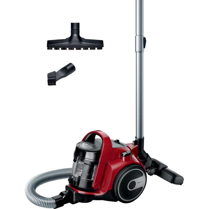 Bosch Vacuum Cleaner BGC05AAA2 Serie 2 Bagless Power 700 W Dust capacity 1.5 L Red