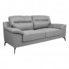 Sofa ENZO 3-seater, grey