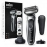 Skuveklis Braun  Shaver 71-S4200cs	 Operating time (max) 50 min, Wet&ampDry, Silver/Black 