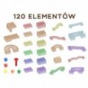 MASTERKIDZ Track Construction Kit for Balls STEM board of 120 elements