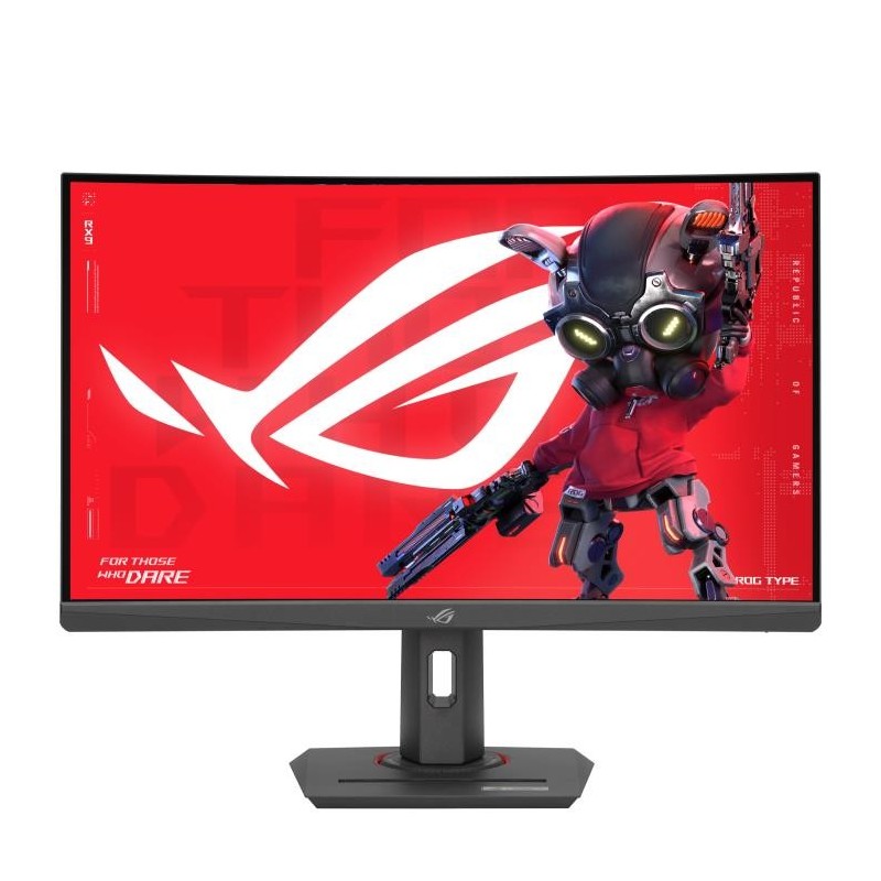 LCD Monitor ASUS ROG Strix XG27WCS 27" Gaming/Curved Panel VA 2560x1440 16:9 180Hz 1 ms Swivel Pivot Height