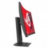 LCD Monitor ASUS ROG Strix XG27WCS 27" Gaming/Curved Panel VA 2560x1440 16:9 180Hz 1 ms Swivel Pivot Height