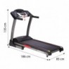 BE8535 ELECTRIC TREADMILL HMS