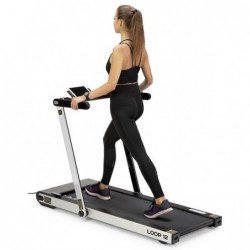 LOOP12 MULTI GRAY ELECTRIC TREADMILL WITH TABLE HMS