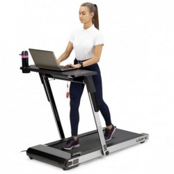 LOOP12 MULTI GRAY ELECTRIC TREADMILL WITH TABLE HMS