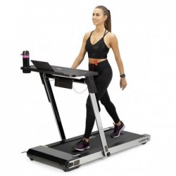 LOOP12 MULTI GRAY ELECTRIC TREADMILL WITH TABLE HMS