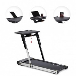 LOOP12 MULTI GRAY ELECTRIC TREADMILL WITH TABLE HMS