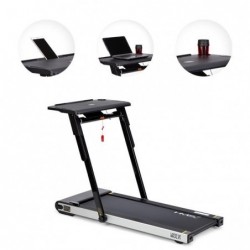 LOOP12 MULTI BLACK ELECTRIC TREADMILL WITH TABLE HMS