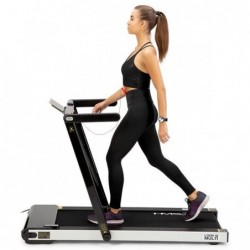 LOOP12 MULTI BLACK ELECTRIC TREADMILL WITH TABLE HMS