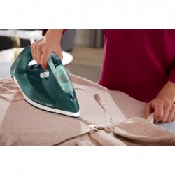 Philips 7000 series DST7031/70 iron Steam iron SteamGlide Plus soleplate 2800 W Green, Mint colour