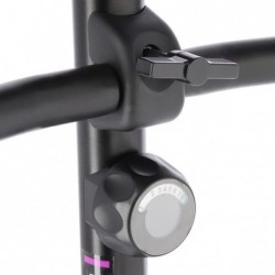 M9239V MAGNETIC BIKE HMS (black - purple) 