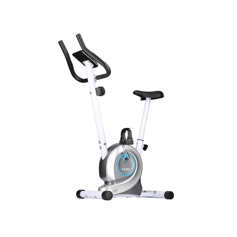 M8750 WHITE MAGNETIC STATIONARY BIKE HMS