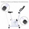 RM8740 WHITE MAGNETIC BIKE ONE FITNESS