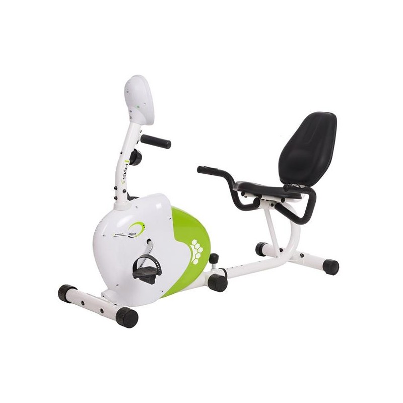 R9259 RECUMBENT MAGNETIC BIKE HMS (white - green)