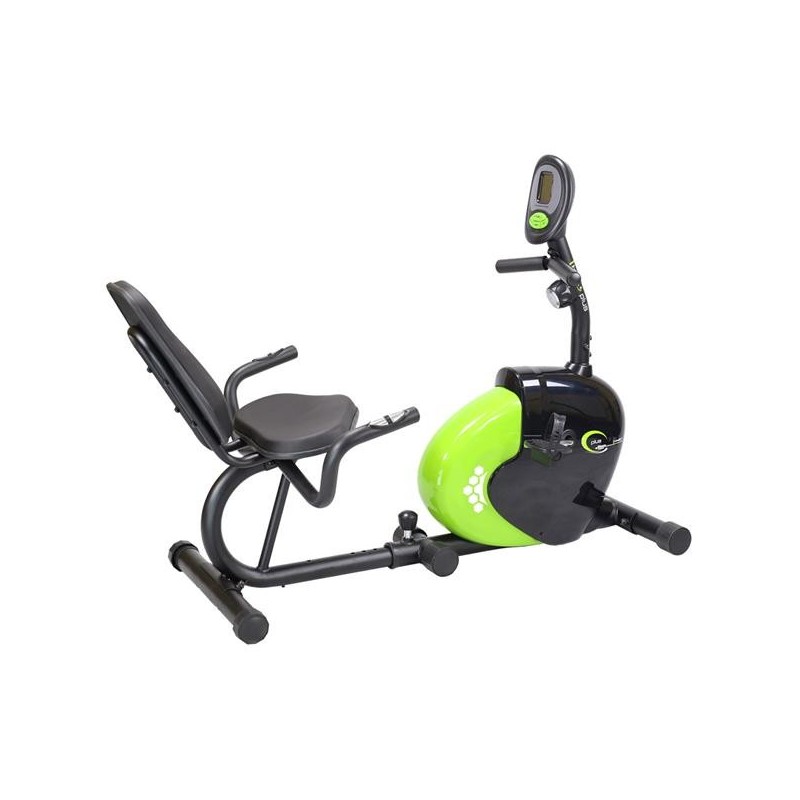 R9259 PLUS RECUMBENT MAGNETIC STATIONARY BIKE HMS (black - green)