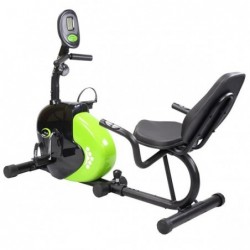 R9259 PLUS RECUMBENT MAGNETIC STATIONARY BIKE HMS (black - green)