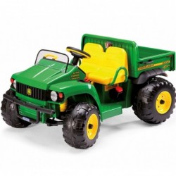 Peg Perego John Deere Double Off-Road Vehicle powered by a 12V Gator HPX battery