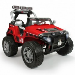 INJUSA Battery Car 24V Monster Double LED