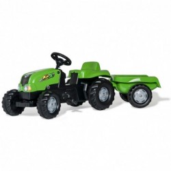 ROLLY TOYS Pedal Tractor with the rollyKid-X trailer