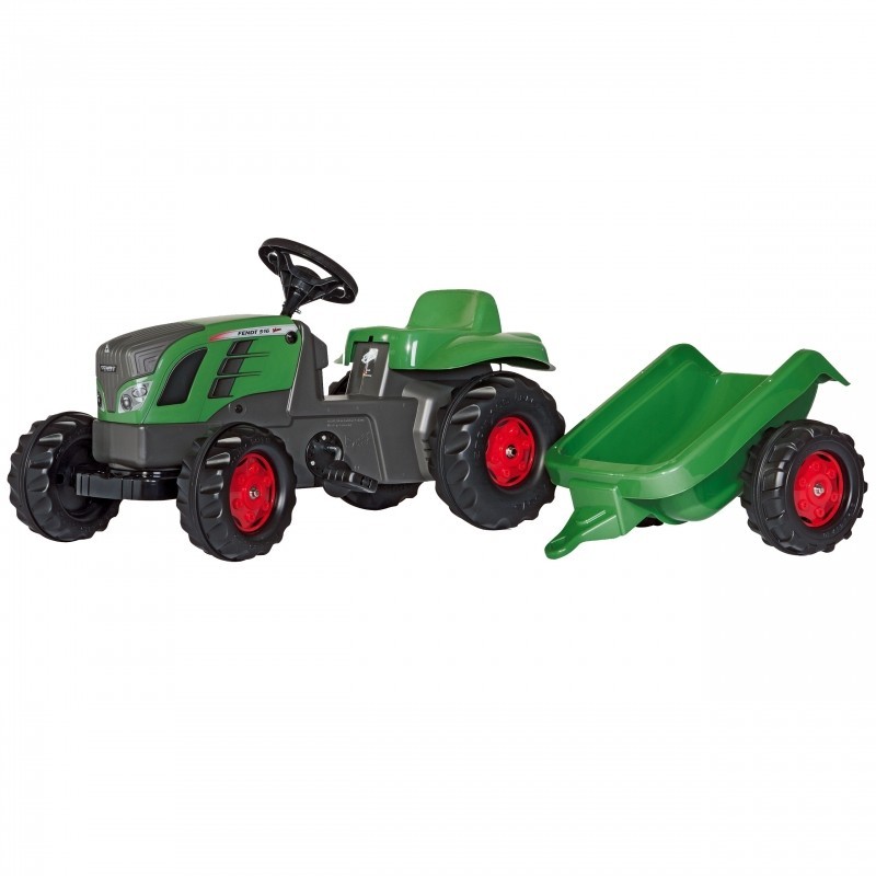 RollyToys rollyKid Large Pedal Tractor FENDT Trailer