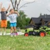 Falk Traktor Claas с прицепом и педальным ковшом