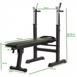 Treeningpink Tunturi WB20 Basic Weight Bench