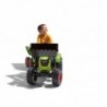 Педальный трактор FALK CLAAS с прицепом, ковшом и бульдозером от 3 лет