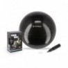 YB01N 55CM BLACK GYM BALL HMS