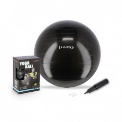 YB01N 75CM BLACK GYM BALL HMS