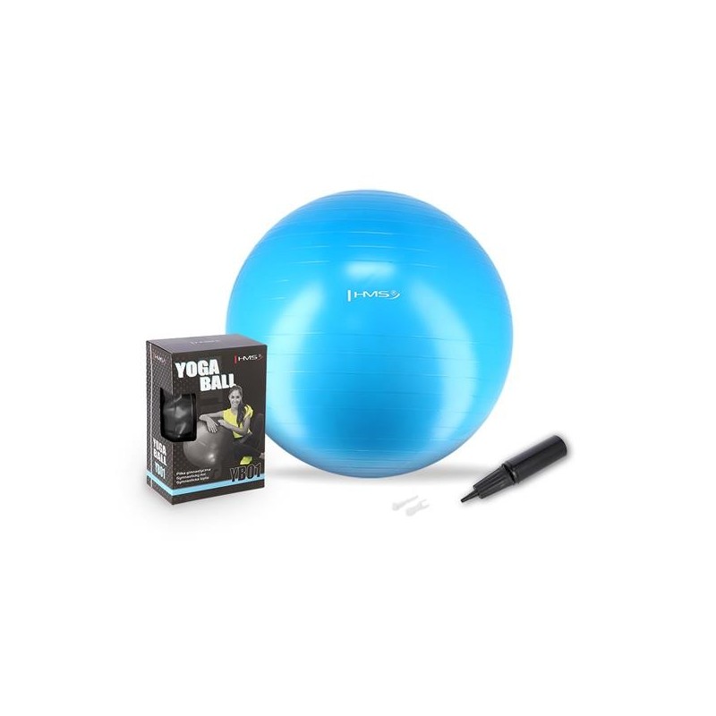 YB01N 75CM AZURE GYM BALL HMS