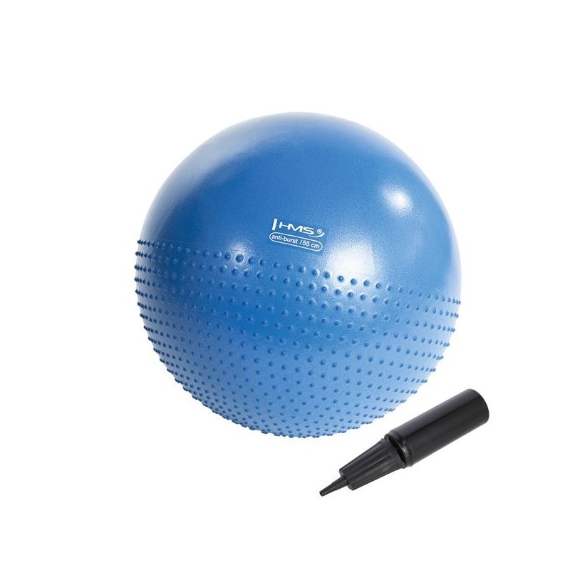 YB03N 55CM NAVY BLUE GYM BALL HMS