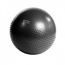 YB03N 75CM BLACK GYM BALL HMS