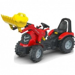 Rolly Toys Traktor pedaalidele X-Track lusikaga vaiksete ratastega PREMIUM 3-10 aastat