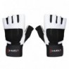 RST04 SIZE M FITNESS GLOVES HMS (WHITE-BLACK)