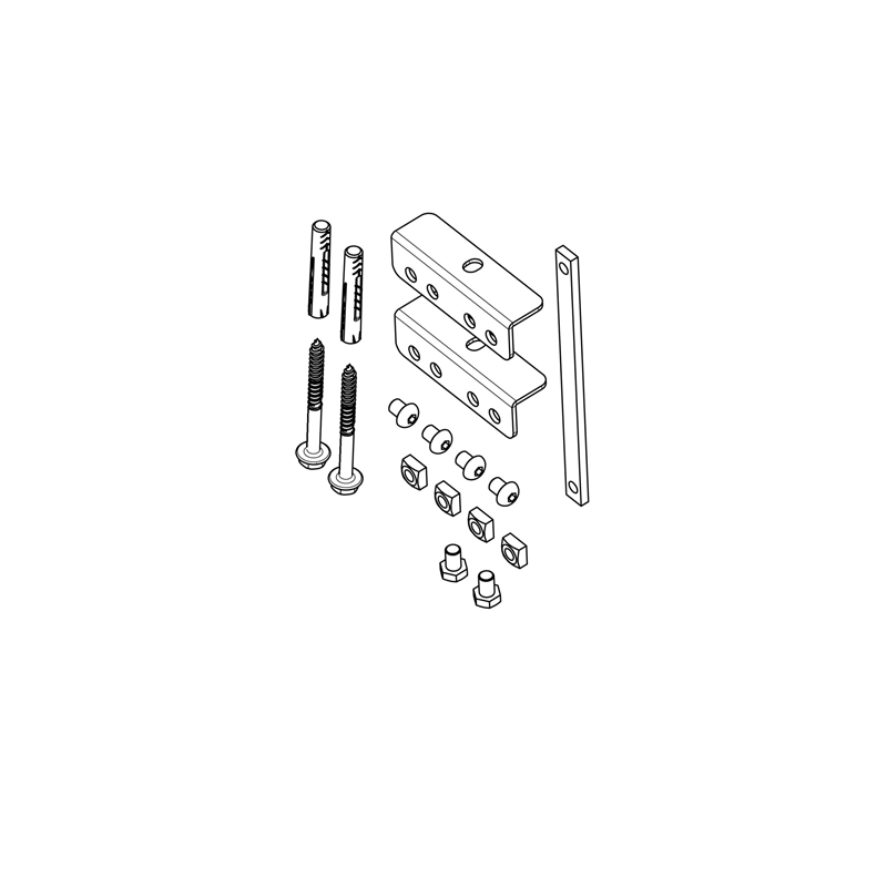 Vogels Other PFA 9126 Bracket kit for PFB 34xx Silver