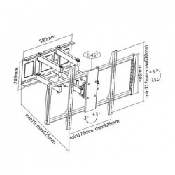 Sunne Wall Mount 60-100-EA...