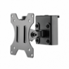 Logilink Wall mount Tilt, swivel, level adjustment, rotate 13-27 " Maximum weight (capacity) 6.5 kg Matt Black