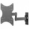 Goobay Wall mount 49714 FULLMOTION (S) Tilt, Swivel TV wall mount Basic " Black