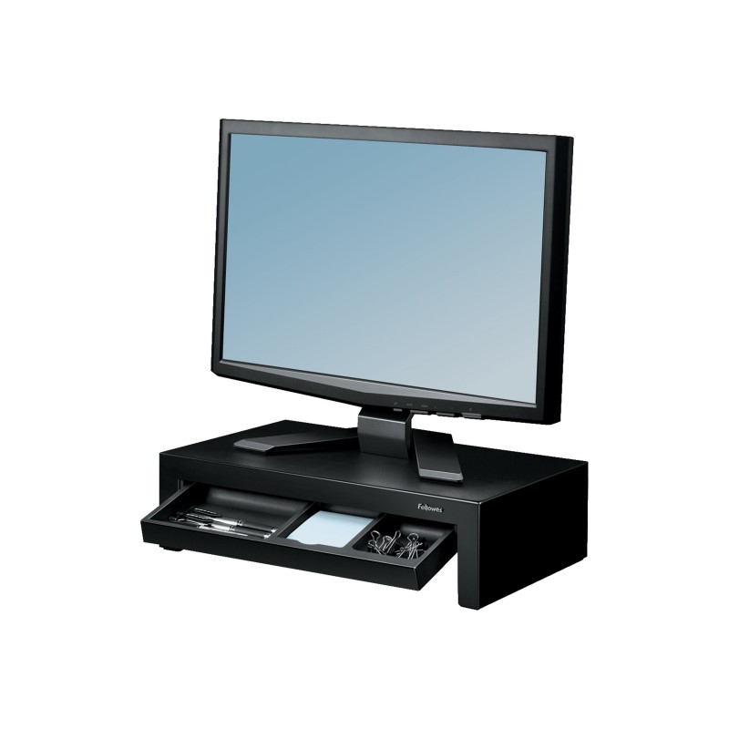 Fellowes Designer Suites Monitor Riser Height adjustment Black