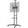 Goobay Floor stand 59508 TV Presentation Stand Pro (Size L) Adjustable Height, Tilt 37-70 " Black