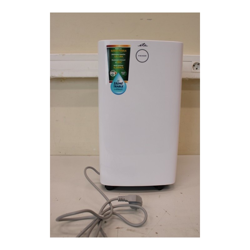 SALE OUT. ETA ETA263090000 Fainer Dehumidifier, White ETA DAMAGED PACKAGING,DEMO