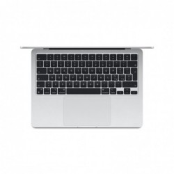 Apple MacBook Air 13-inch : M3 chip with 8-core CPU and 10-core GPU, 16GB, 512GB SSD - Silver