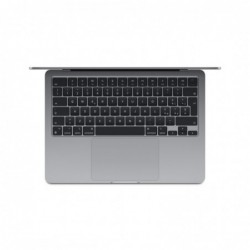 Apple MacBook Air 13-inch : M3 chip with 8-core CPU and 10-core GPU, 16GB, 512GB SSD - Space Grey