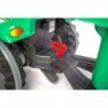 WOOPIE Pedal tractor Farmer GoTrac MAXI with Silent Wheels Trailer