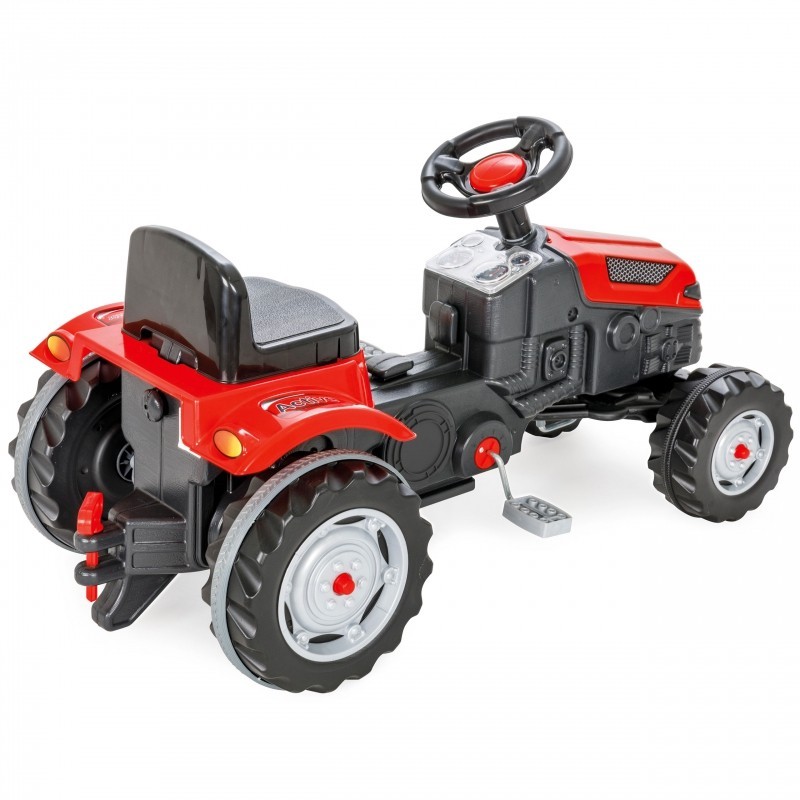 WOOPIE Pedal Tractor Farmer GoTrac Tractor Silent Wheels